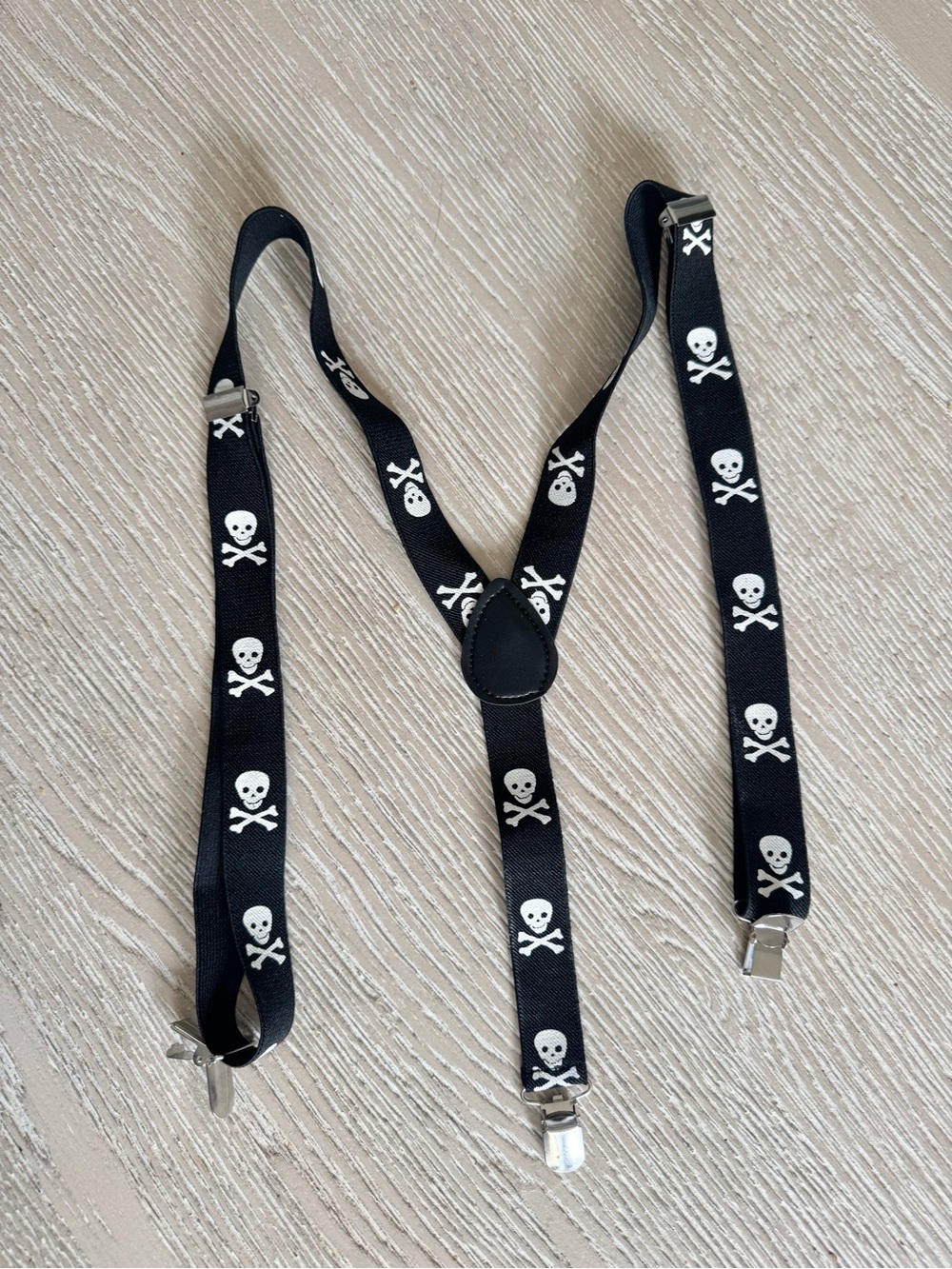 Skull & Crossbones suspenders